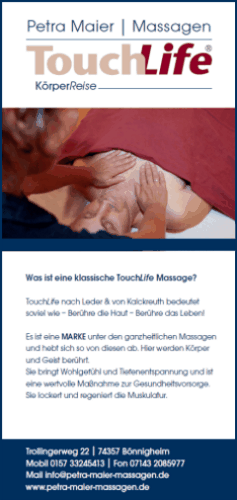 TouchLife Massage Petra Maier